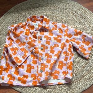 Zara Vibrant Jean Jacket | Size XS